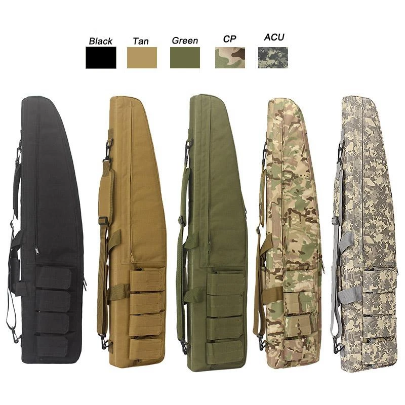 47 37‘’ 27‘’ 120cm/70cm/95cm Tactical Gun Bag Heavy Duty Rifle Shotgun Carry Case Bag Shoulder Bag for Outdoor Hunting