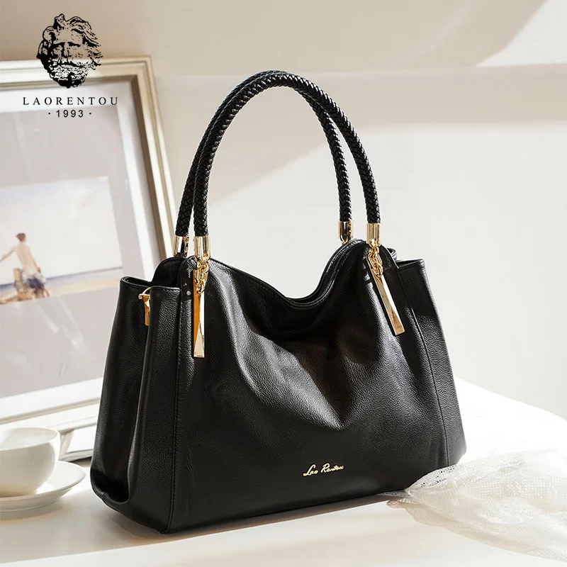 Сумка LAORENTOU женская с ручками сверху повседневный тоут сумочка на плечо через