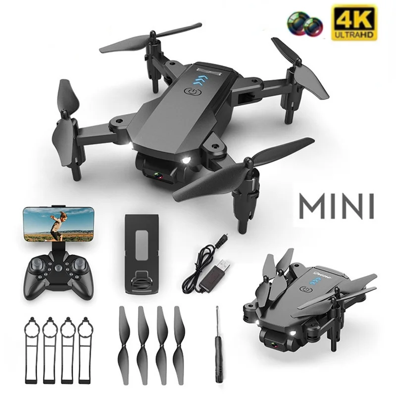 

Drones with Camera HD 4K Rc Helicopter Mini Folding Quadcopter Aerial Photography Fixed Height Remote Control Plane Toys 12+y