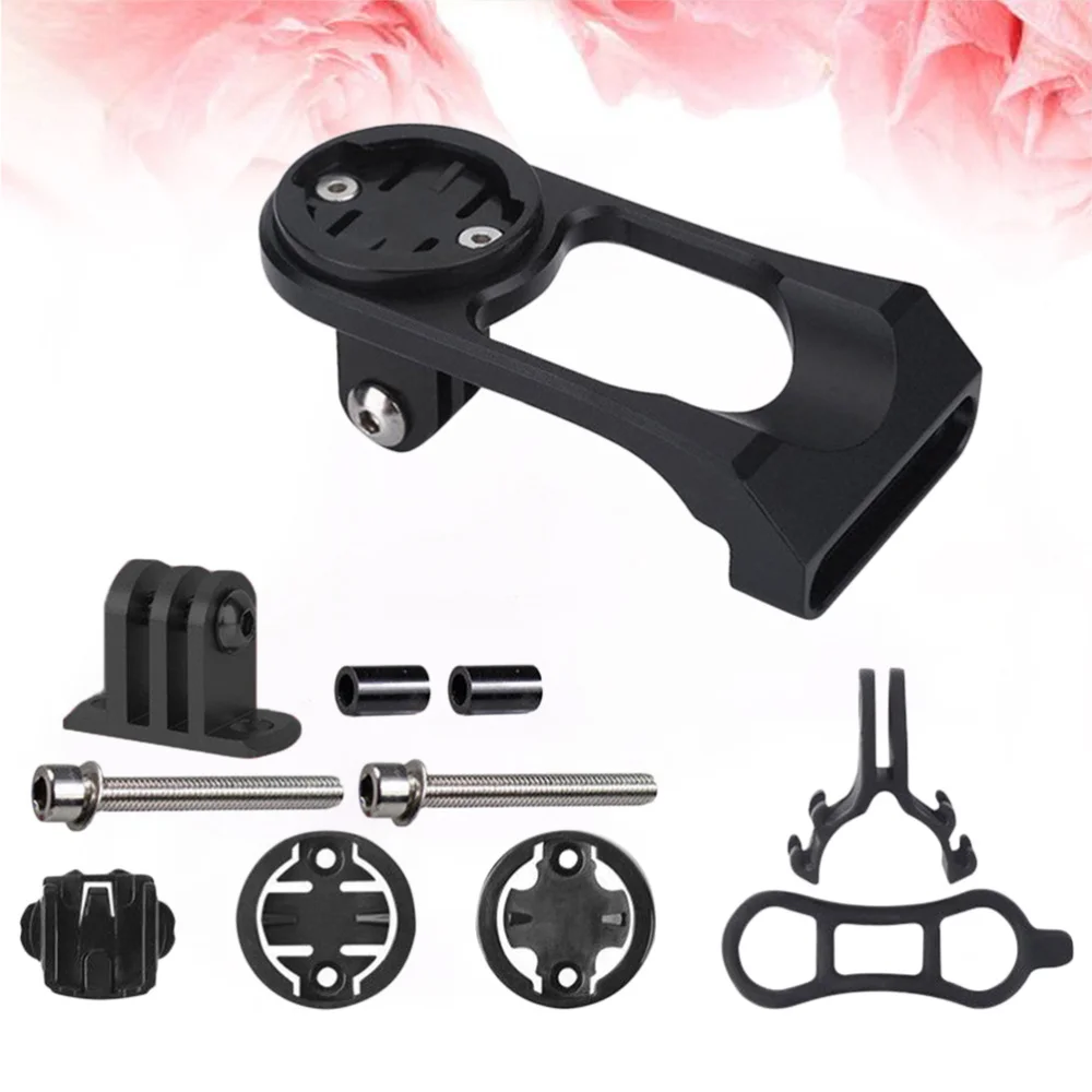 

1 Set pf Professional Moutain Bike Flashlight Bracket Clip Light Holder Long Headlights Extension Bike Handlebar Extension Red