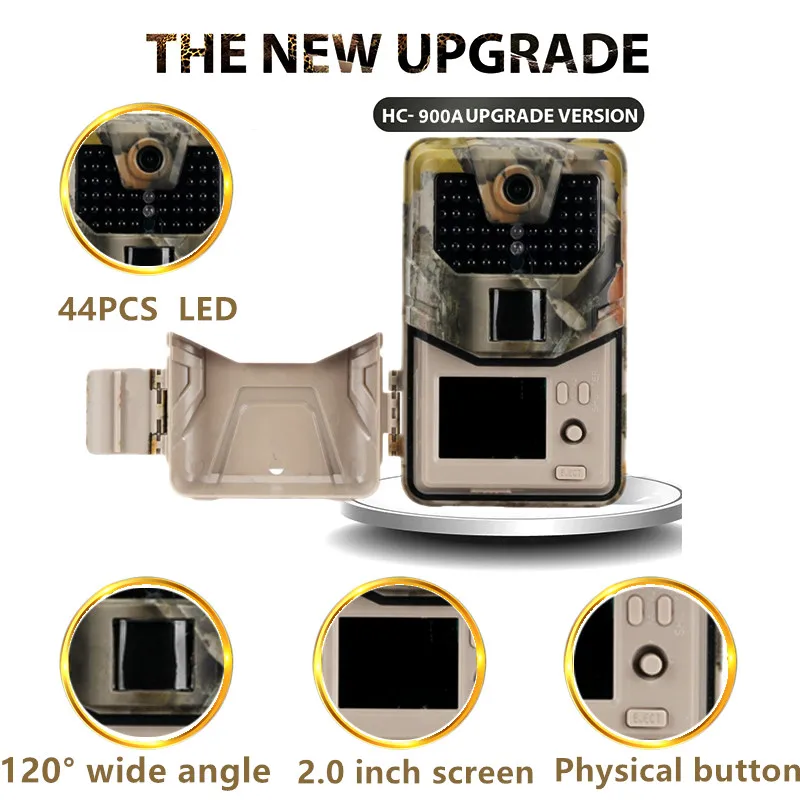 Фотоловушка Suntekcam HC900A камера ночного видения IP65 36 МП 2 7 K 0 3 s | Спорт и развлечения