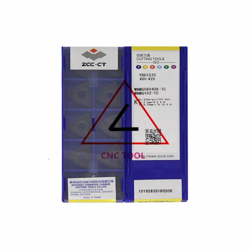 

WNMG080408-TC YBD152C 10pcs Original CHINA ZCCCT Turning Inserts