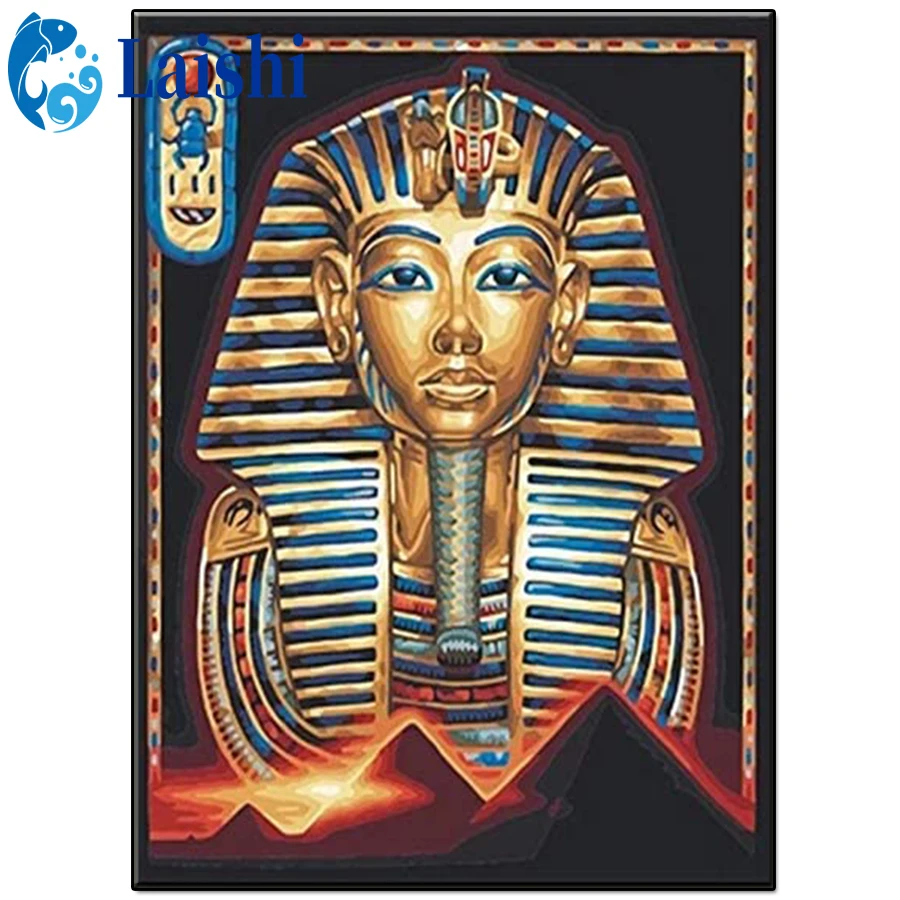 

Diamond Painting Ancient Egyptian Pharaoh Set Hobby Art 5D DIY Full Drill Square Round Mosaic stitch cross Home Decoration