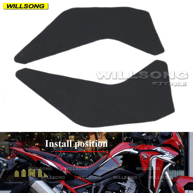 

Кожаный Противоскользящий протектор коленного сустава для HONDA CRF1000L Africa Twin 2016-2020 год аксессуары для мотоциклов