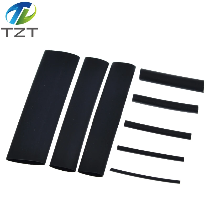 328 шт. термоусадочные трубки изоляционные ассортимент 2:1 красочные обертывания