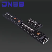 black built in dual axis linear guide 28mm sgr10 slide rail sgb10 block optical axis photography track woodworking machinery