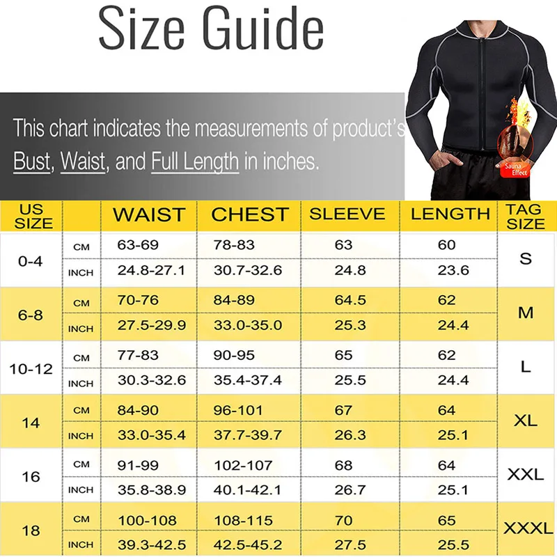 

New Slim Waist Trainer Thermal Underwear Jacket Long Sleeve Sport Shirt Weight Loss Neoprene Sauna Suit Body Shaper Tracksuit