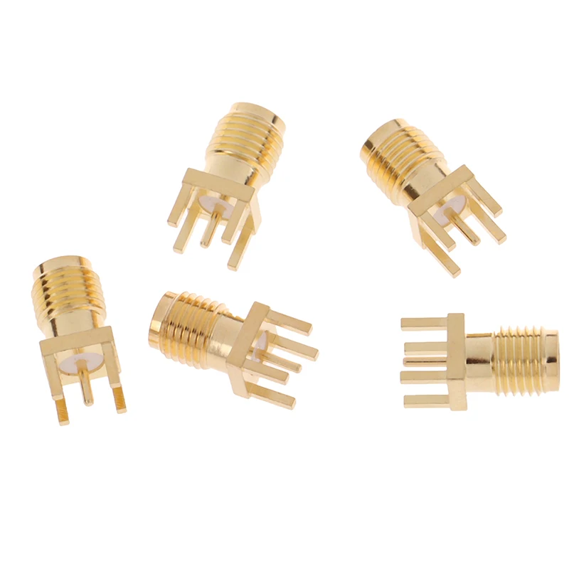 5 шт./лот SMA-KE женский разъем припой гайка край зажим для печатной платы прямое
