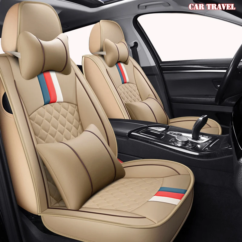 

CARTRAVEL leather car seat cover For suzuki baleno celerio liana ignis grand vitara swift 2008 wagon car accessories seat cover