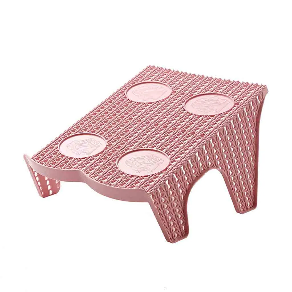 Двухслойный пластиковый держатель для обуви органайзер хранения экономия места