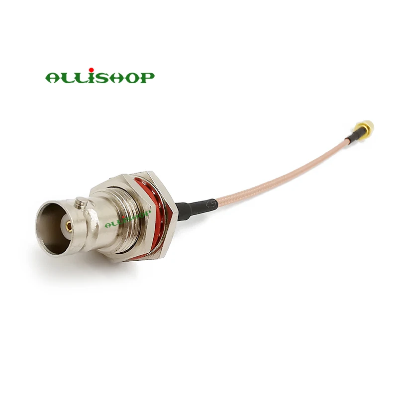 Фото ALLISHOP Радиочастотный кабель SMA штепсельная Вилка для BNC Female Bulkhead RG316D двойной ALLISHOP Радиочастотный кабель SMA штепсельная Вилка для BNC Female Bulkhead RG316D двойной