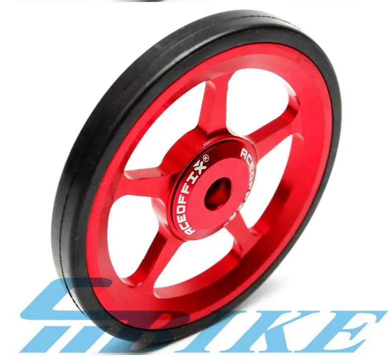 1 пара велосипедов Easywheel 3 цвета алюминиевый сплав супер легкие колеса+ титановые болты для Brompton 22 г/шт