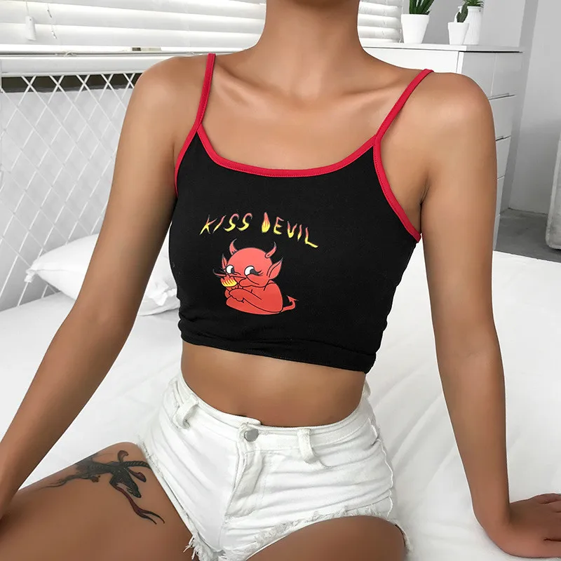 Женский укороченный топ на бретельках летняя тонкая кофточка с открытой спиной