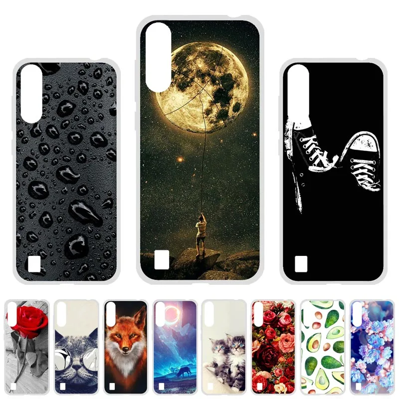 

Phone Case For ZTE Blade A7 2020 Case Silicon Soft TPU Cute Cat Painted Back Coque For ZTE A7 A5 A3 A7S 2020 Cover Fundas Bumper