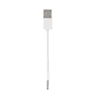 Кабель-переходник с USB на 3,5 мм для передачи аудио с разъемом 3,5 мм на USB 2,0, кабель для синхронизации данных и зарядки, Шнур для Apple iPod Shuffle 3-го 4-го 5-го