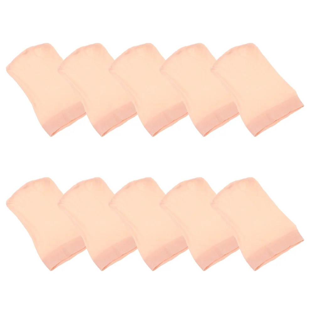 

10Pcs Wig Caps Flexible Wig Hats Nylon Stocking Caps Stretchy Fake Hair Caps