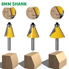 Фреза по дереву с хвостовиком 8 мм, 1522,530 градусов, 1 шт.