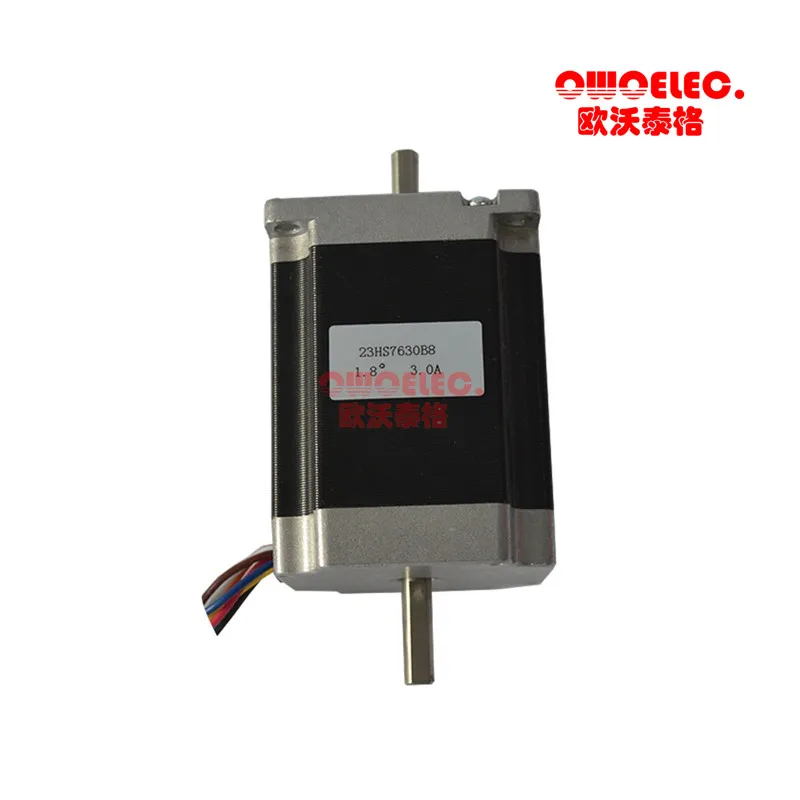 

Двухфазный шаговый двигатель 57HS76, длина 76 мм, 1.4N.m Комплект деталей для ЧПУ с 8 проводами No.