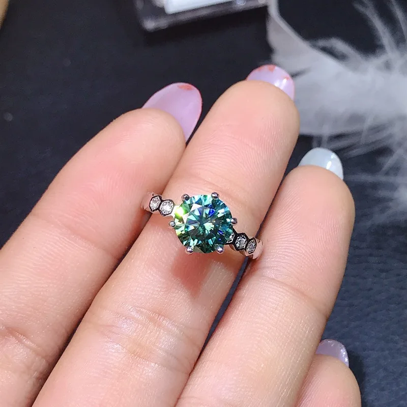 

Classic Engagement Rings for Women AAA Green Cubic Zircon Female Rhinestone Wedding Band CZ Rings Jewelry aneis feminino