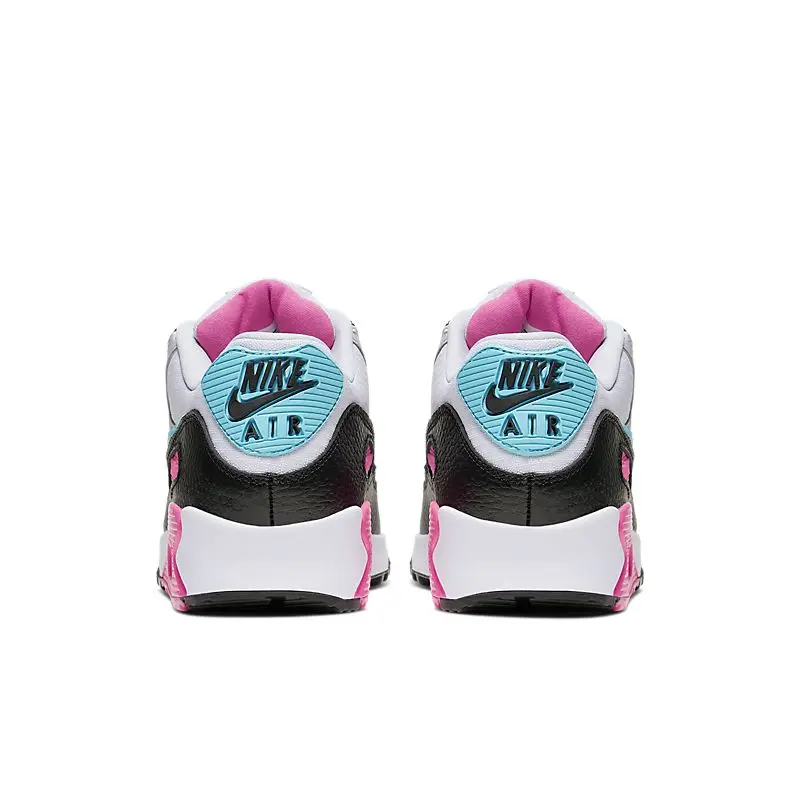 

Hot Sale Air Max 90 Women's Running Shoes Sneakers Outdoor Sports Lace Up Pink and black mix and match Jogging Shoes.