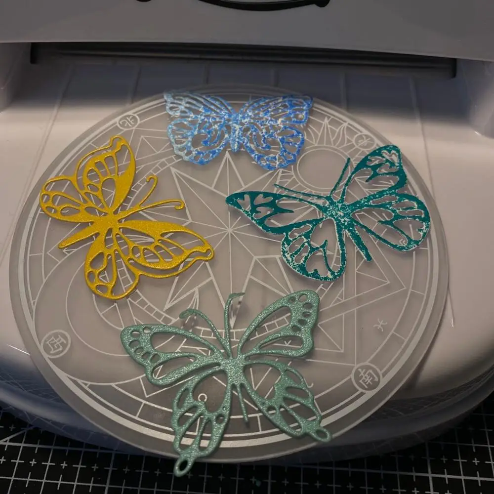 4 шт. металлические штампы в форме бабочек 2020 Сделай Сам штамп для скрапбукинга и