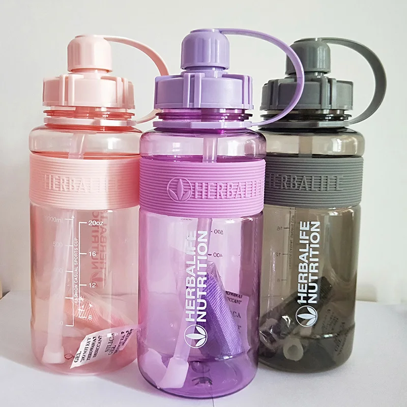 Очистка 1000 мл 1 л Herbalife питание розовая черная Зеленая Спортивная соломенная