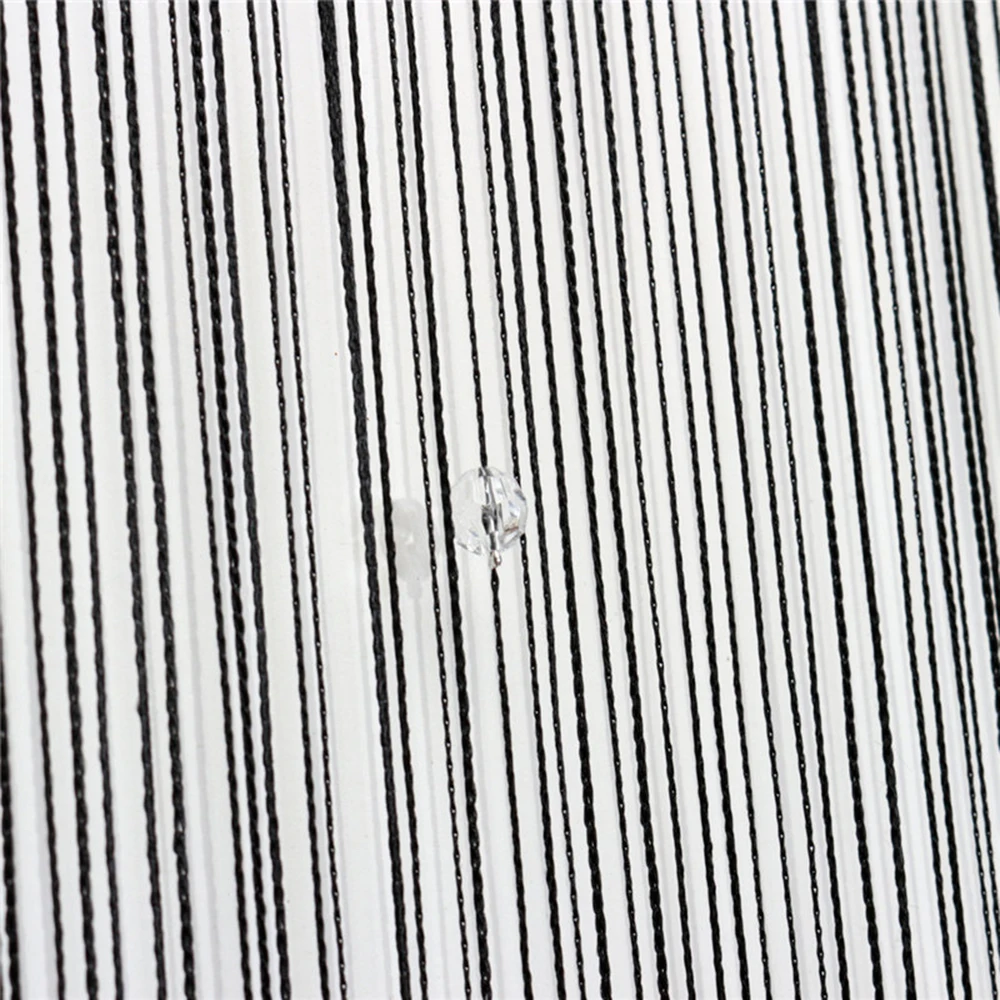 Декоративная оконная штора с бусинами блестящая Хрустальная Штора для дверей и