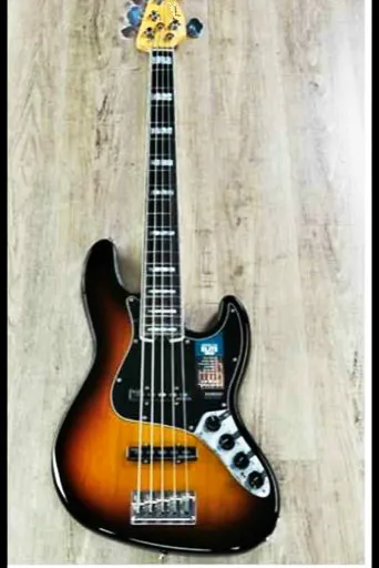 Высшее качество разноцветный деревянный корпус черный кленовый гриф 5 струн