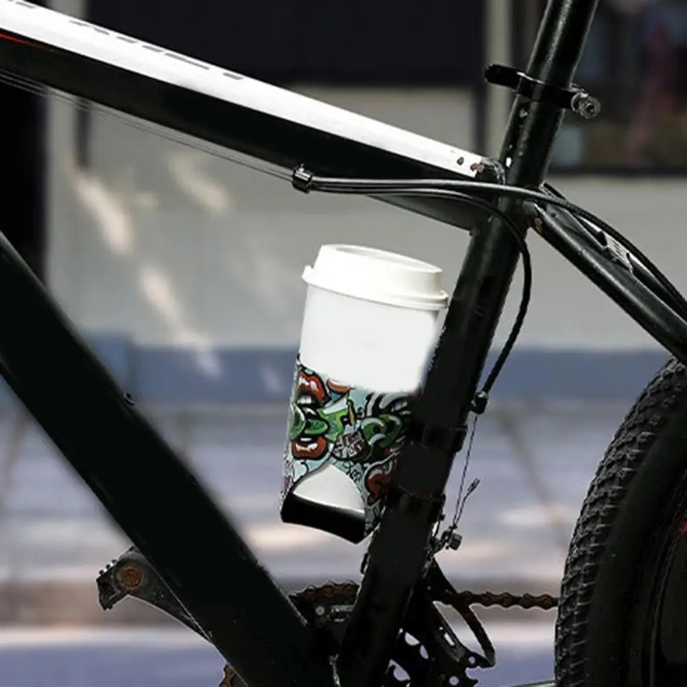 

Useful Anti-crack PVC Multifunctional Drinks Holder Bracket Handlebar Cup Holder Bracket Cycling Water Bottle Holder