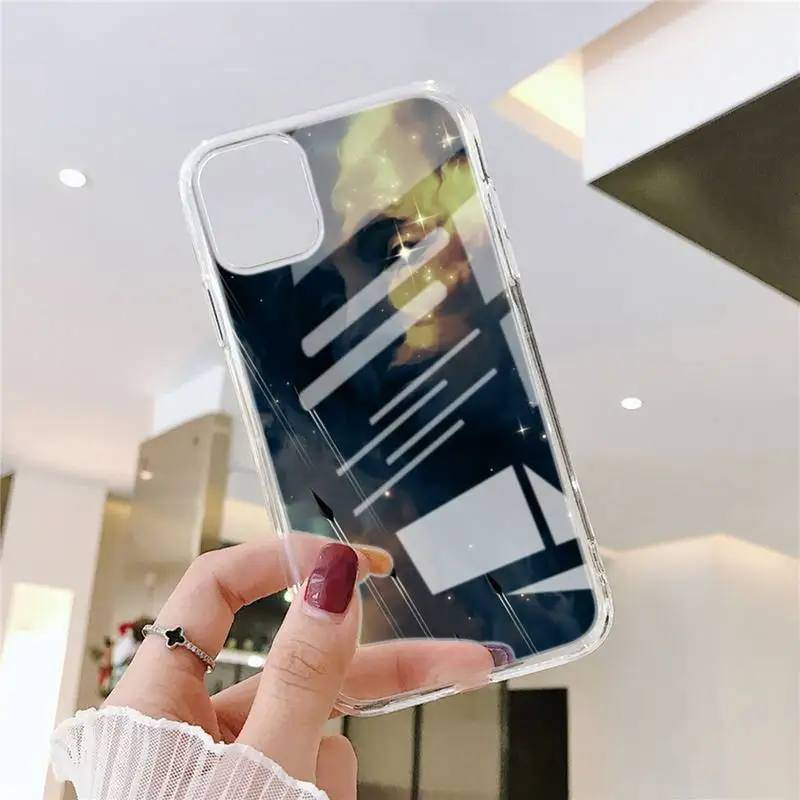 

Outer Space Planet Stars Spaceship Astronaut Phone Case Transparent Case For Iphone 6 6s 7 8 Plus XR X XS 11 12 Pro Max