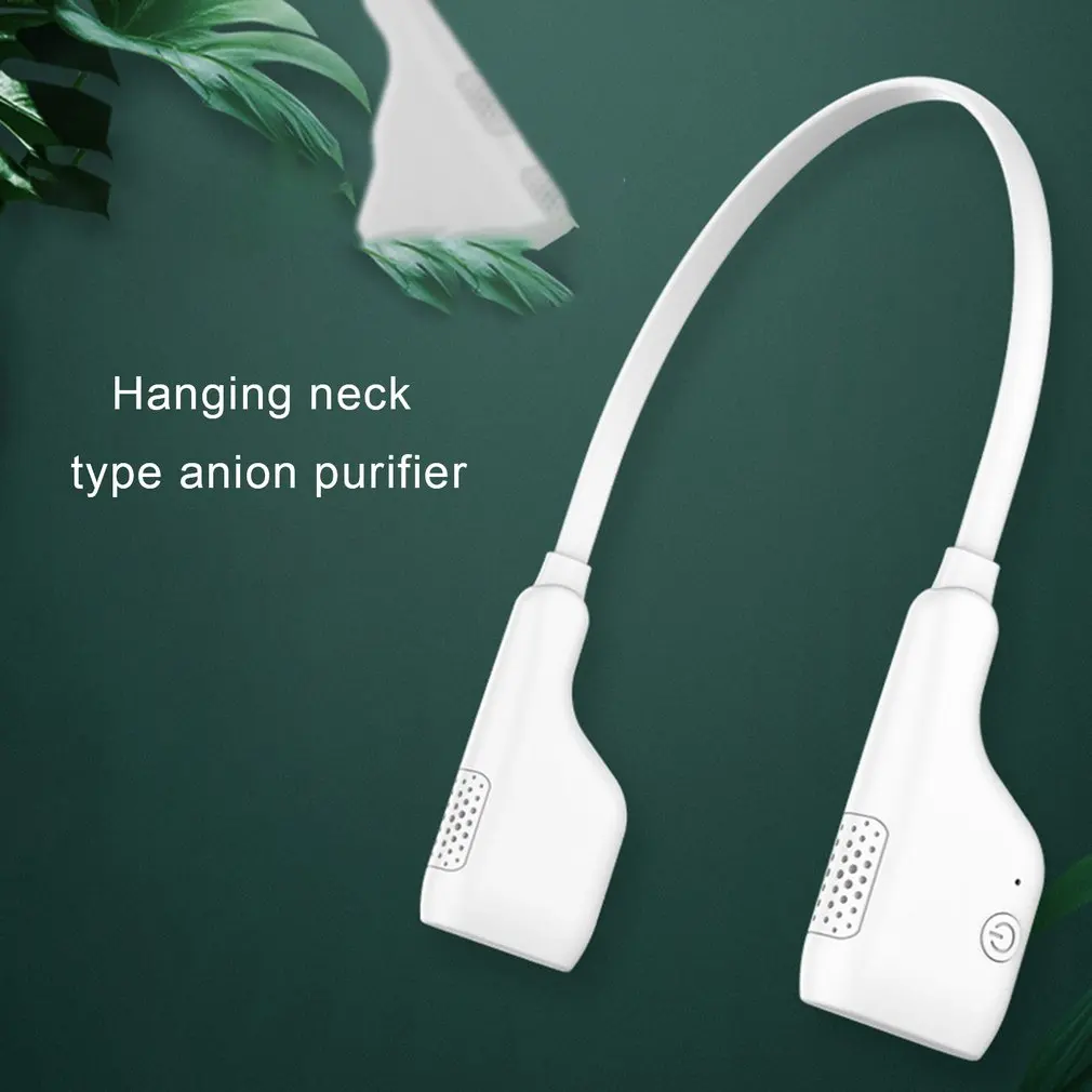 

Висит шеи наушники Портативный отрицательных ионов Воздухоочистители очиститель автомобиля мини пожарная формальдегид дополнение для до...