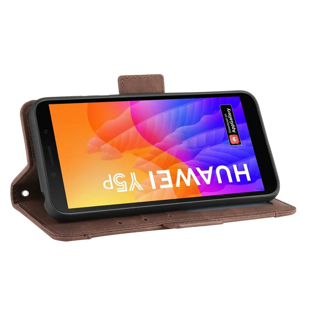 

Leather Card Slot Removable Phone Holder for Huawei Y5P 2020 Y 5 P 5P Y5 P Flip Case 360 Protection Huawei Y5P Case Wallet Cover