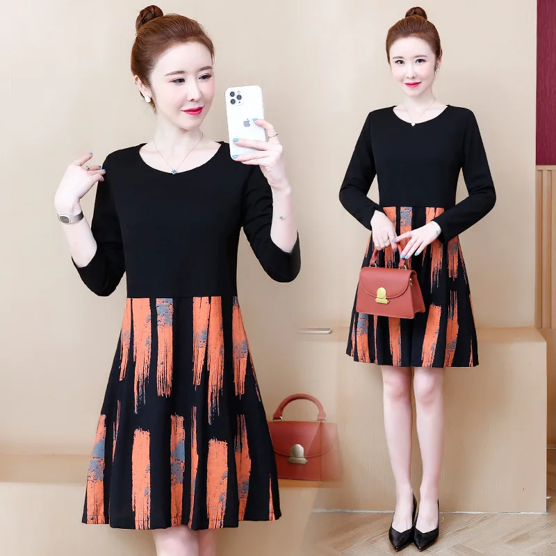 2020 Фото съемка новый стиль большого размера платье для похудения с цветочным