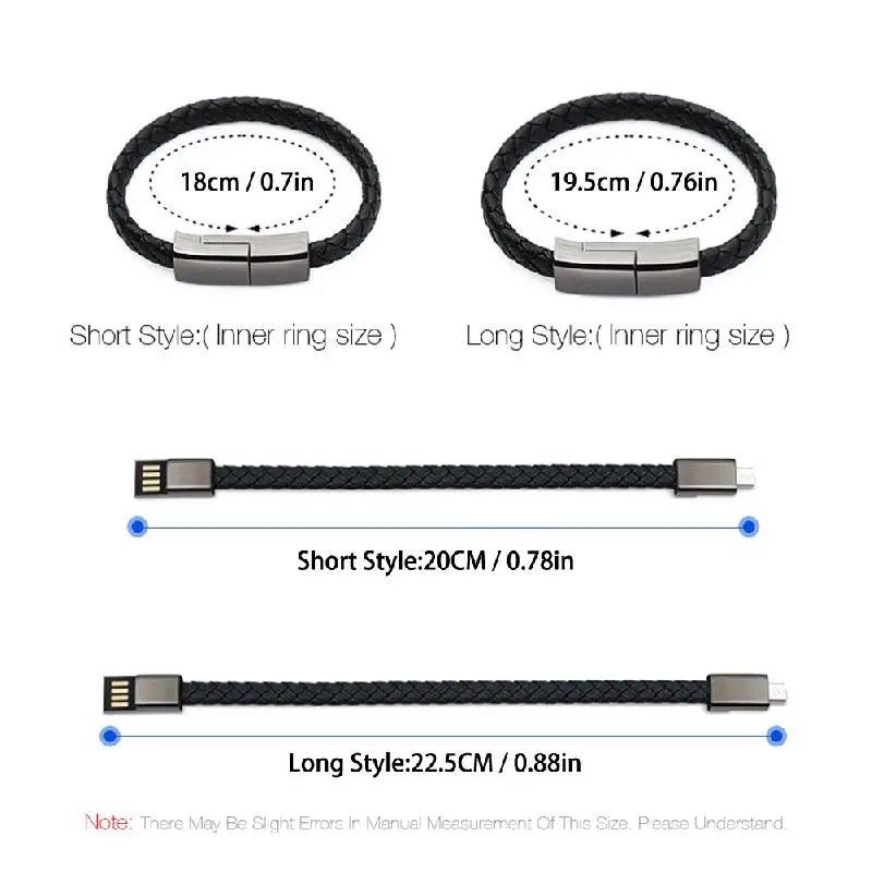 Кожаный мини Кабель Micro USB для iPhone 6 7 Android кабель зарядки и передачи данных|Кабели
