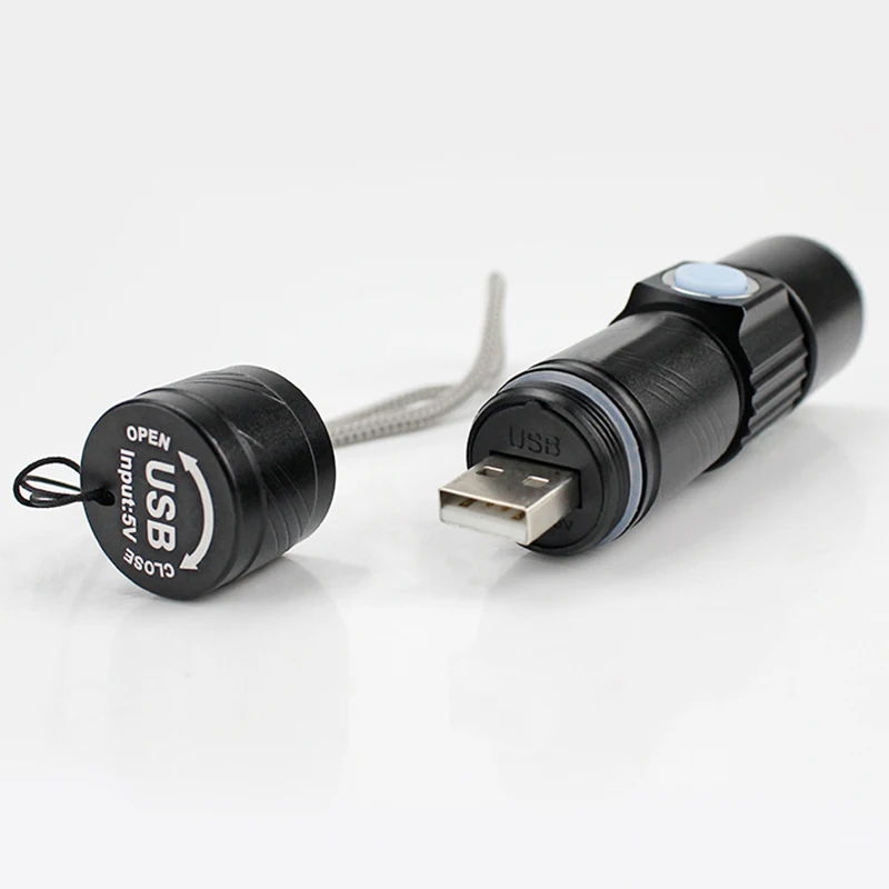 Велосипедный светильник 2000 люмен USB Перезаряжаемый велосипедный передний для