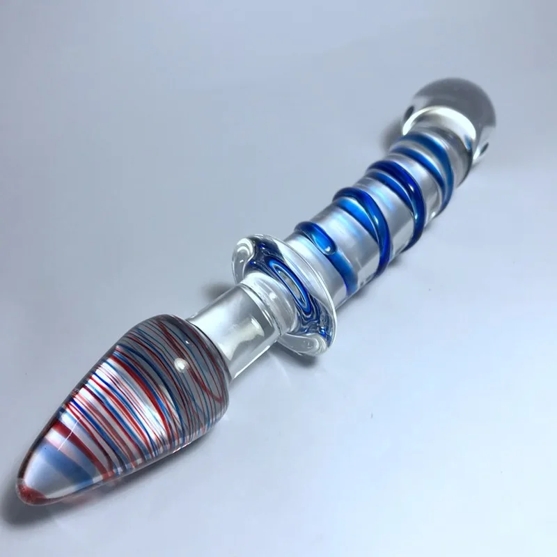 Имитация кристалла для пениса фаллоимитатор стеклянная Анальная пробка круглая