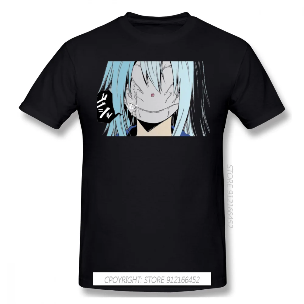 

That Time I Got Reincarnated As A Slime Veldora Anime TenSura TShirts For Men Rimuru Tempest Funny O-Neck Cotton T Shirt