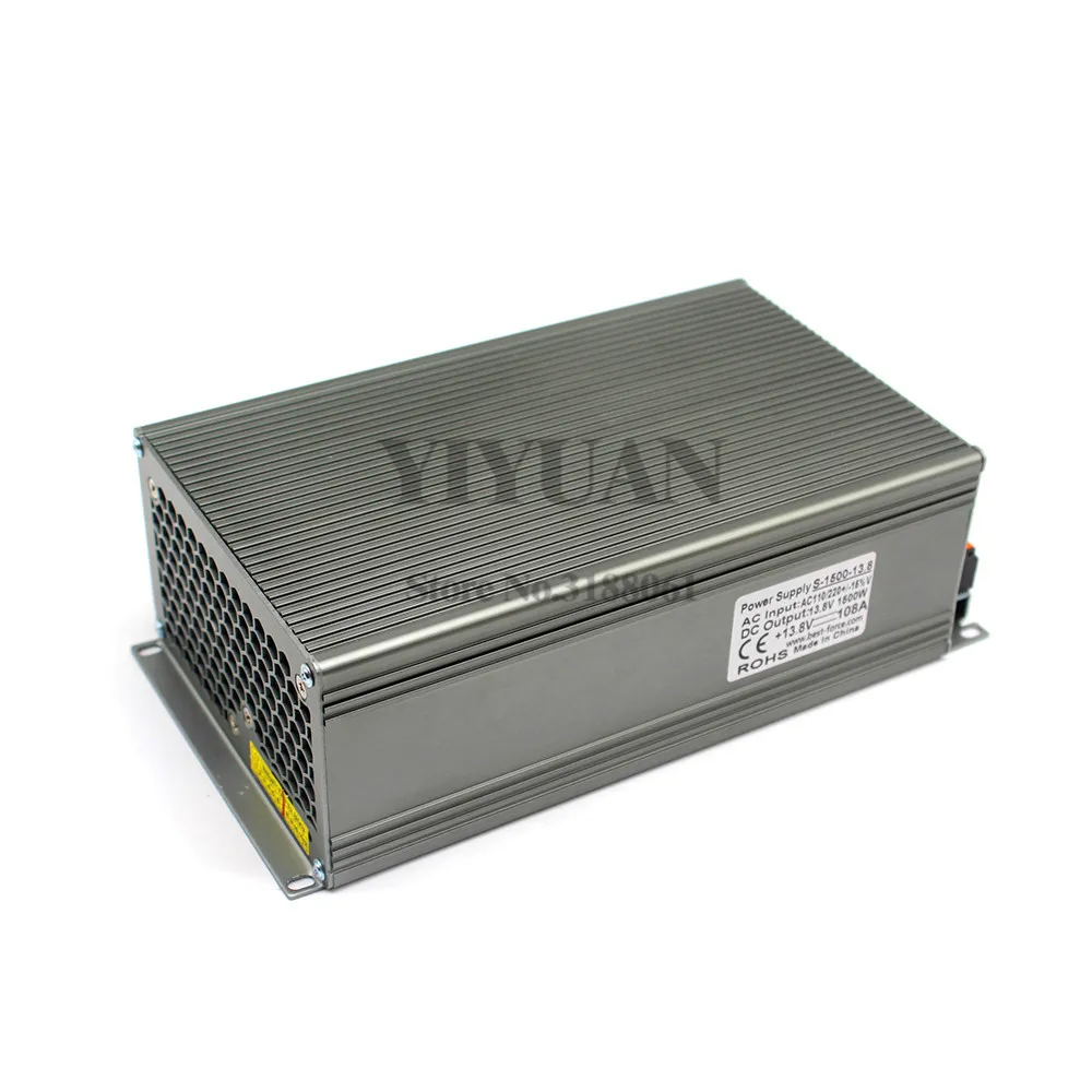 Выключатель с одним выходом источник питания постоянного тока 13 8 В 108A 1500 Вт