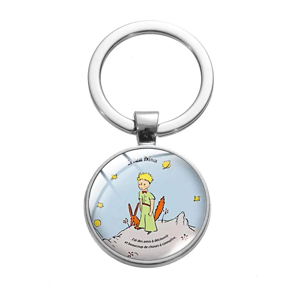 Новинка Классические маленький брелок принц и узором в виде мультяшной лисы с