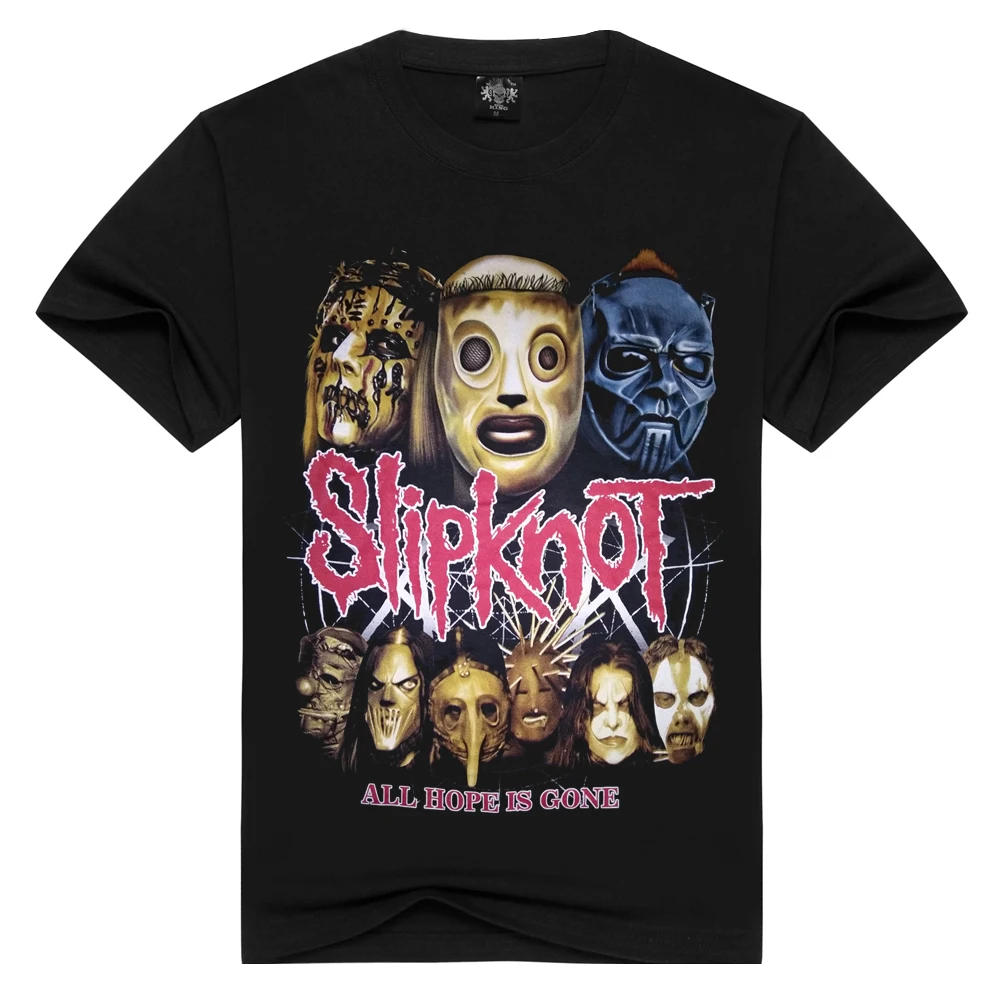 Мужские/женские слипоны футболка тяжелый металл футболки летние топы все