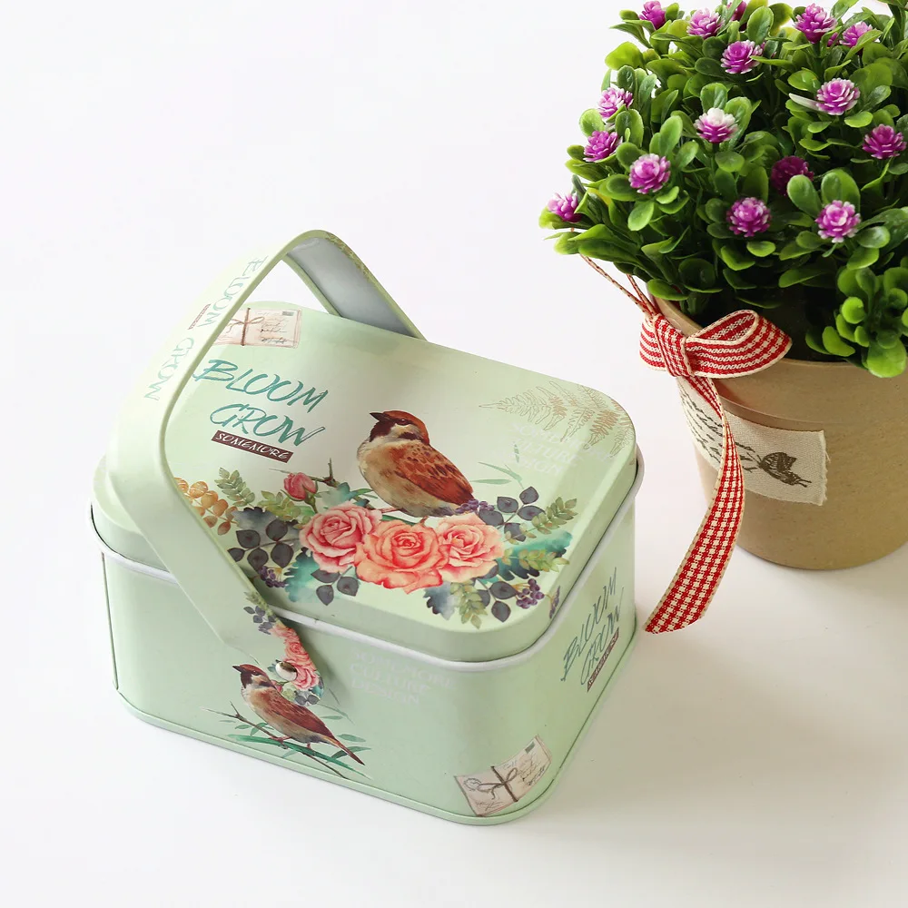 Портативный прямоугольный металлический органайзер для хранения сделай сам