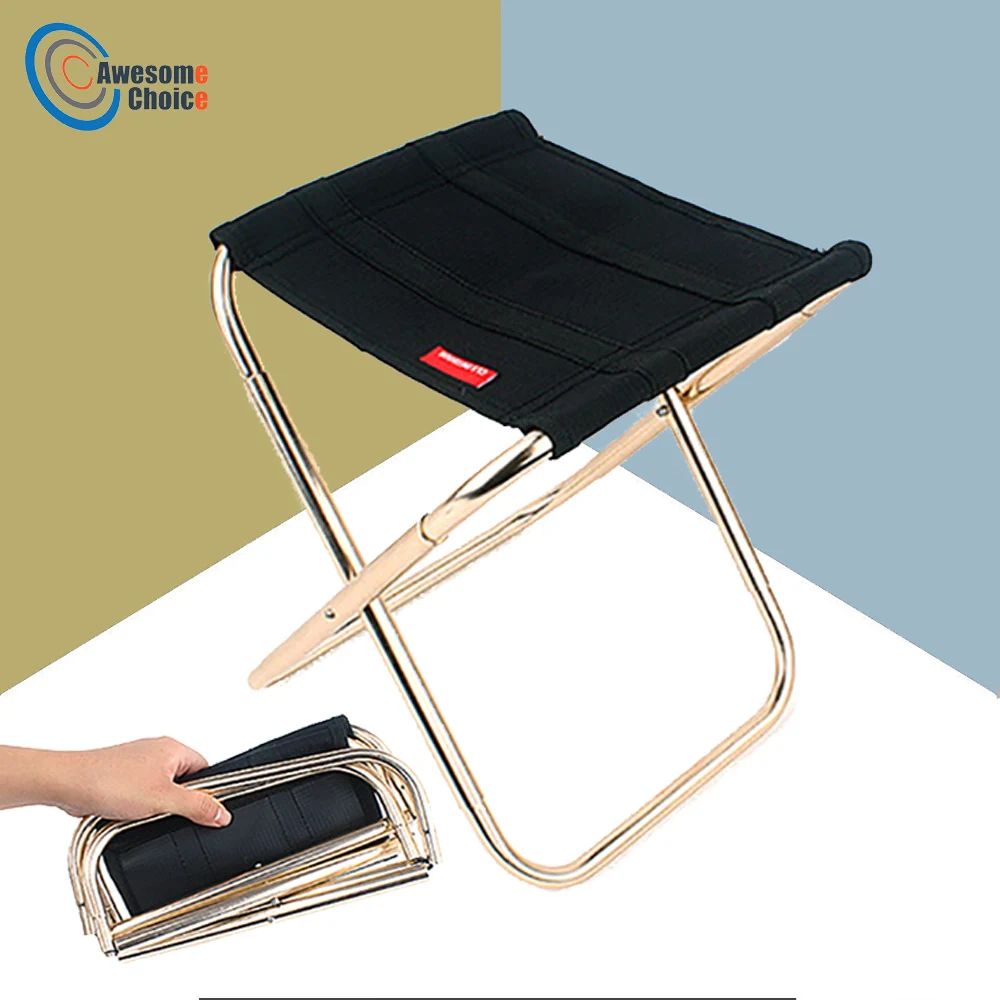 Легкий стул для рыбалки портативный складной рюкзак кемпинг ткань Оксфорд