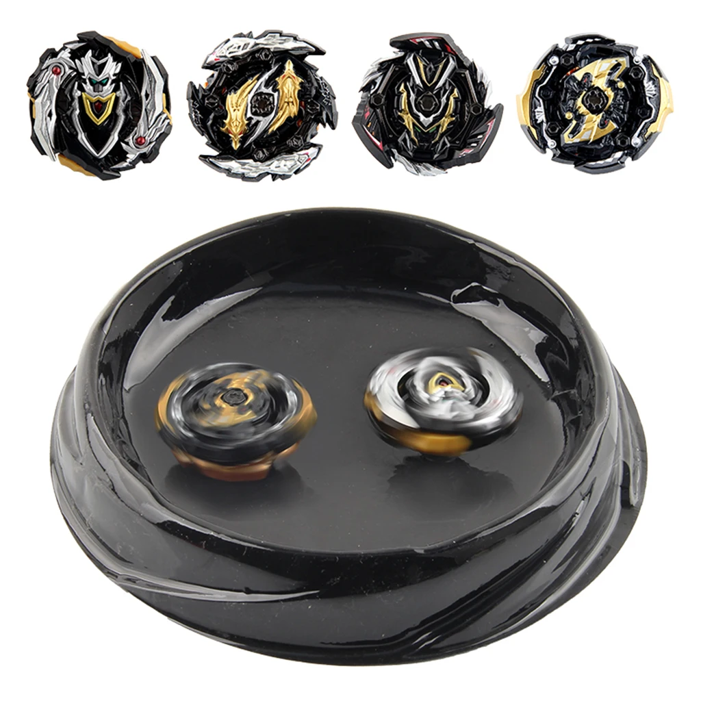 

4 Pieces Battling Burst Game Spinning Tops Set Gyro with Two-way Launcher Handgrip XD168-30