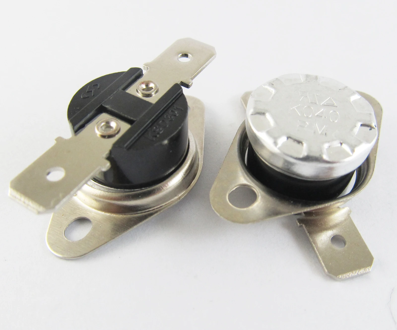 

10pcs KSD301 Normal Open N.O. 10A 250V Thermostat Bimetal Disc Temperature Switch 0- 95 Degree Celsius