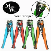 mandowire crimper cable cutter automatic wire stripper multifunctional stripping tool crimping pliers terminal 0 2 6 0mm2 tool
