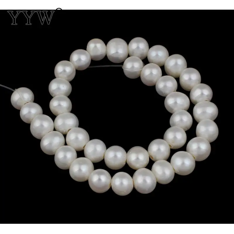 

Cultured Potato Freshwater Pearl Beads natural white 11-12mm Sold By Strand