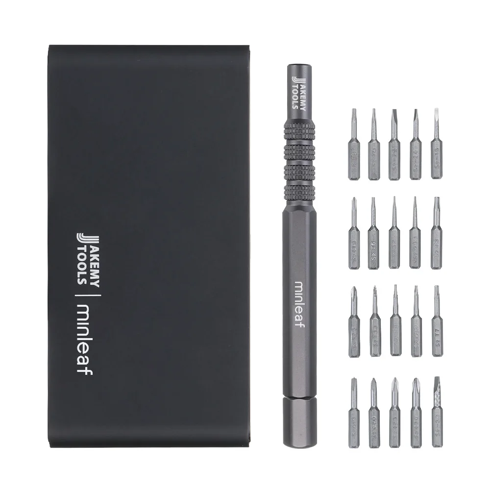 

21 In 1 Slide Open Hand Precision Screwdriver Set Mini Protable Phone Laptop Smartphone Screw Driver Repair Tool W/ 20 Bits