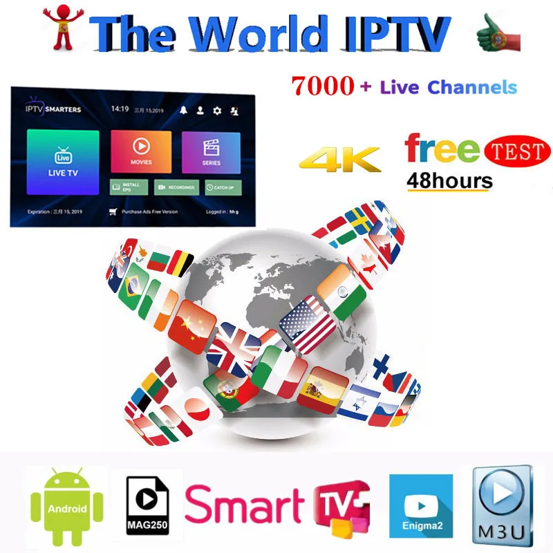 HD мировое IPTV+ 7000 Live 6000 VOD 4K HD канал лучший для Европы арабский Азиатский Африка латино Америка глобальная IPTV подписка