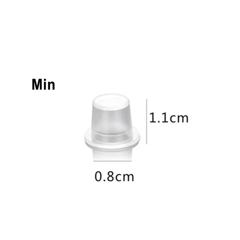 1000 шт./пакет Пластик мануального татуажа бровей чернил для чашка Кепки пигмент