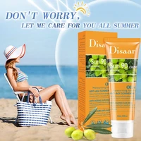 disaar spf6090 olive facial body sunscreen skin whitening sunblock cream oil control moisturizing protetor solar skin care 80
